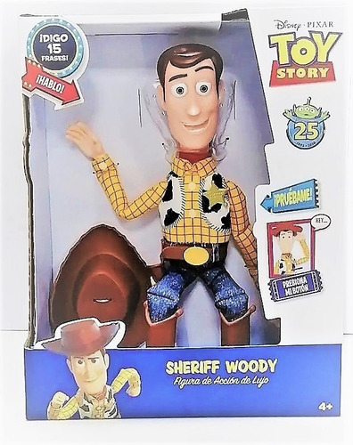 Toy Story Woody Figura De Acción Parlante 15 Frases Español