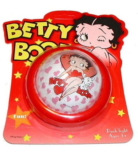 Betty Boop Push Llave Luz Estilo Variar