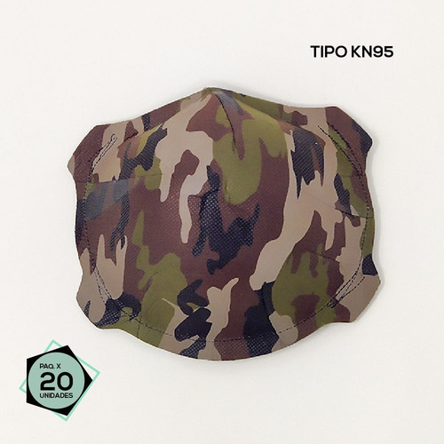 Mascarillas Premium 4 Capas Ed. Limitada Tipo Kn95 - 20 Unid