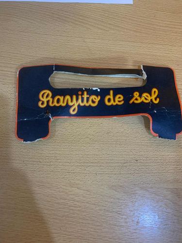 Antigua Muñeca De Goma Morena Rayito De Sol (Usado)