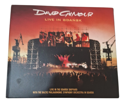 David Gilmour Live In Gdansk 2 Cds Estándar