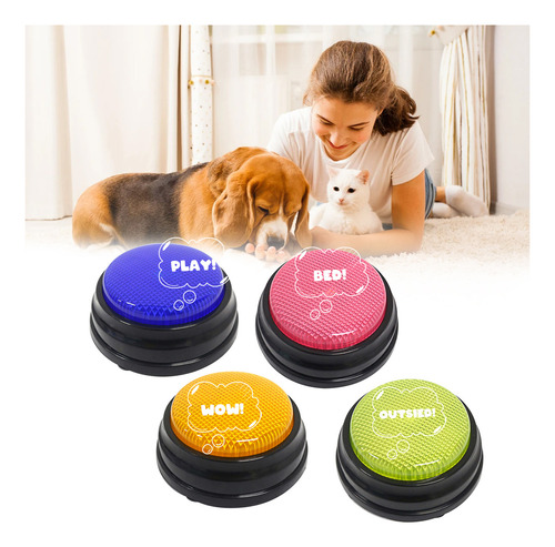 Buzzers Led Con Botón Voice Box Con Función De Conversación