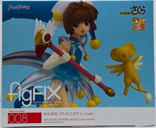 Figfix 008 Sakura Kinomoto Battle Costume Max Factory Nueva (Usado)