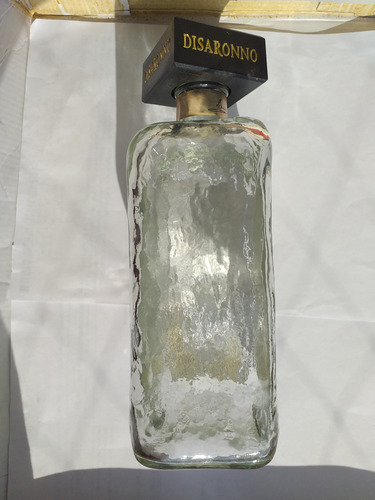 Botella Vacia Tallada Disaronno X 700 Cm3 (Usado)
