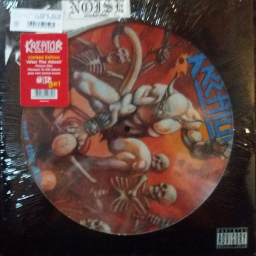 Kreator After The Attack(vinilo Picture Disc Nuevo Sellado).