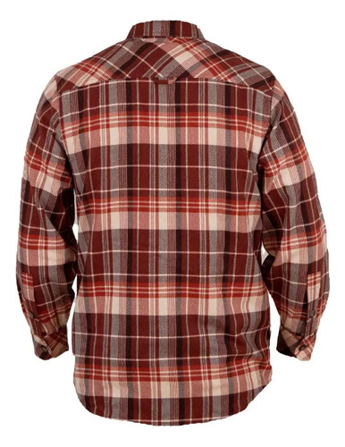 Camisa Leñadora Trown Abrigada Cuadros Regular - Salas