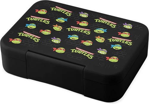 Lonchera Tortugas Ninja Tmnt Contenedor Fiambrera Bento Niño