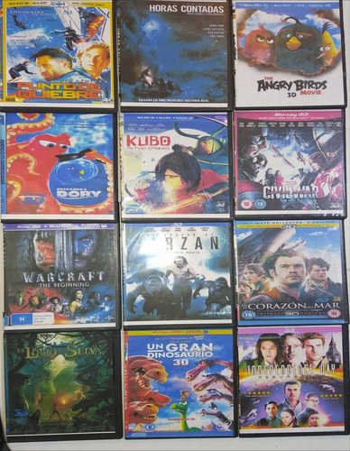 Peliculas Blu Ray 3d Nuevas Printeadas