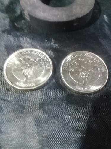 Moneda Argentina De 5 Pesos Níquel 2017 Correlativas (Usado)