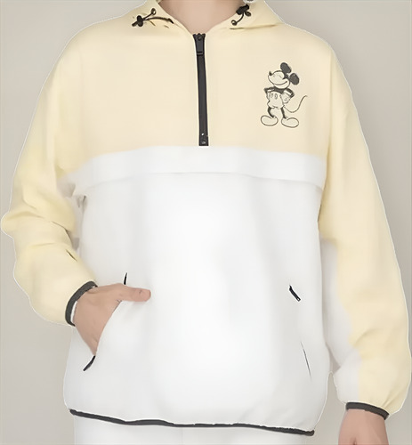 Cortavientos Con Capucha Y Cierre Mickey Mouse Disney Store