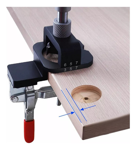 35mm Woodworking Tools Hole Punch Locator