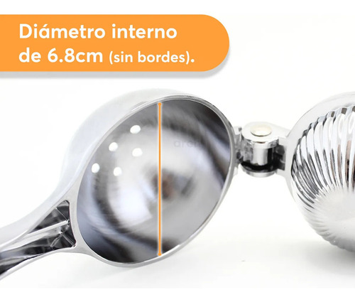 Cozinha De Aço Inoxidável Archy Manual Lemon Squeezer