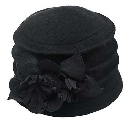 Sombrero Gorro Boina Muje Vestido De Lana Para Mujer Sombrer