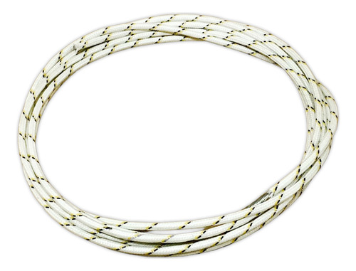 Cabo Hibrido Fibra Siliconado Boiler Aquecedor 16a 4mm 1 Mt