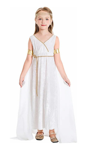 Disfraz Antiguo De Diosa Atenea Para Niños Griegos Adultos
