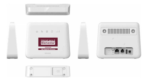 Modem Inalambrico Internet Para El Bienestar Sim 30 Dias 5gb Blanco