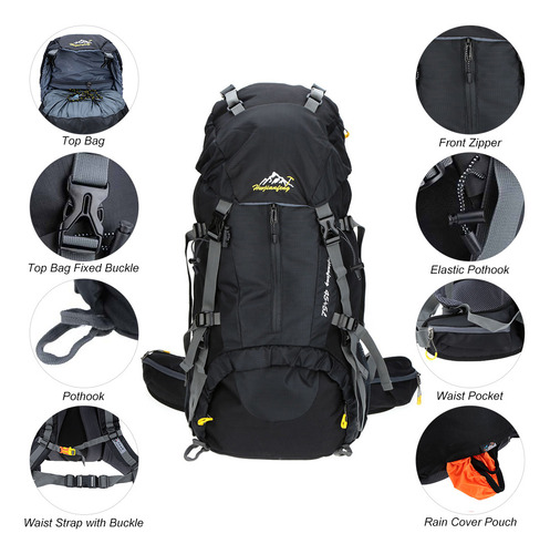 Paquete Para Actividades Al Aire Libre, Impermeable, 50 Litr