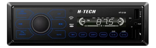 Som automotivo H-Tech Ht-2120 com USB, bluetooth e leitor de cartão SD