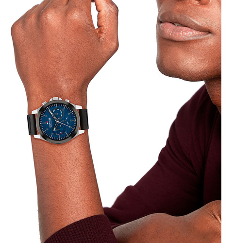 Reloj Tommy Hilfiger Para Hombre De Cuero 1710523
