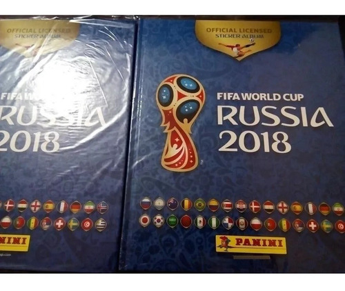 Imagen 1 de 6 de Album Panini Mundial Rusia 2018 Y Figuras Completas A Pegar