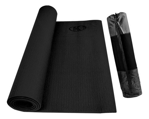 Manta De Yoga Mat Pilates 5mm Con Estuche Colchoneta K6