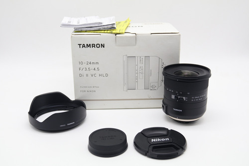Lente Tamron 10-24mm P/nikon Dx Seminuevo Impecable Nikon F Negro (Usado)