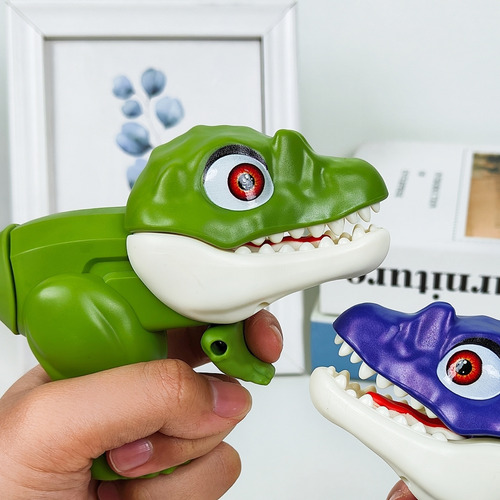 Juguete De Cocodrilo De Dibujos Animados, Pistola De Agua Pe