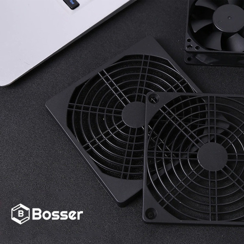 Reja Plastica C/ Filtro Bosser Para Cooler 3 PuLG 80x80mm