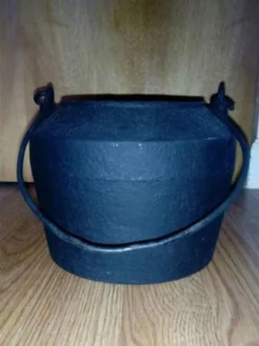 comprar $xc\u002F Antigua Olla Hierro Decoración Colero Maldonado,envio