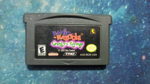 Juego De Game Boy Advance - Banjo Kazooie Grunty's Revenge