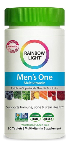 Multivitaminico Hombres Rainbow  Light Potencias Terapeutica