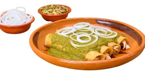 Mole En Polvo Artesanal Verde Con Pepita 250 Gr (2pzas)