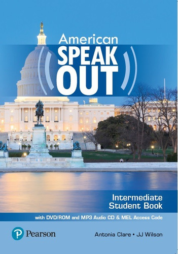 Speakout Intermediate 2E American - Student Book with DVD-ROM and MP3 Audio CD& MyEnglishLab, de Clare, Antonia. Editorial Pearson English, capa mole em inglês, 2017