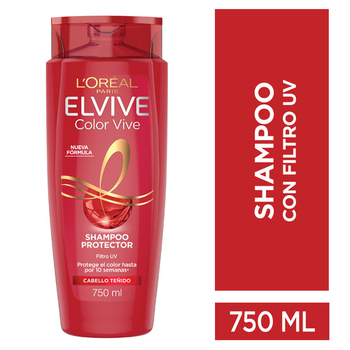 Shampoo L'oréal Paris Elvive Color Vive Filtro Uv 750Ml