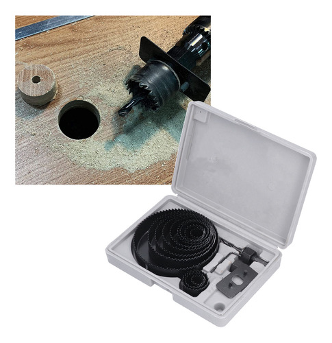 Juego De Sierra Copas 16 Piezas Para Madera Yeso Pvc Taladro