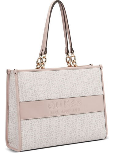Bolsa Guess Factory Sg962222-bls Acabado de los herrajes Níquel Color Rosa Correa de hombro Rosa Diseño de la tela Lisa