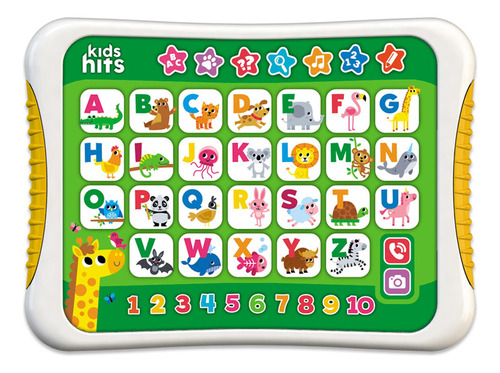 Kids Hits - Almohadilla Educativa Para Niños Pequeños: Div