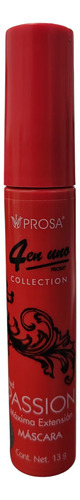 Rímel Prosa 4 En 1 Red Passion Máxima Extensión Negro