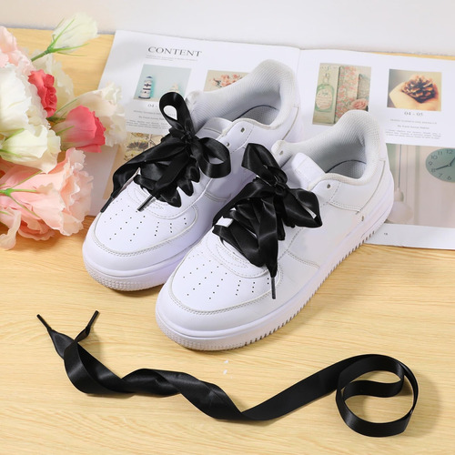 6 Pares De Zapatillas Con Cordones De Cinta