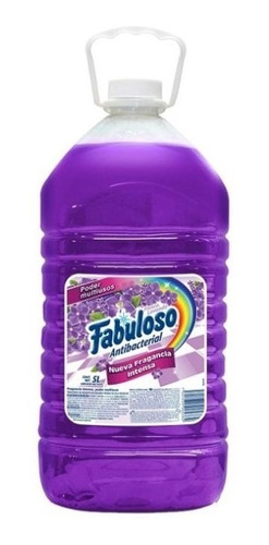 Limpiador Multiusos Fabuloso Antibacterial Lavanda 5 Litros