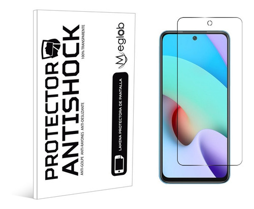 Imagen 1 de 6 de Protector De Pantalla Antishock Para Xiaomi Redmi Note 11 4g