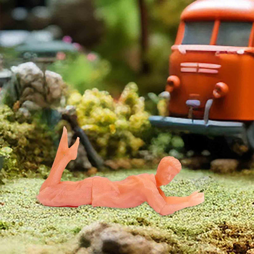 Figuras De Diorama, Layout Em Miniatura, Meninos Da Escala S