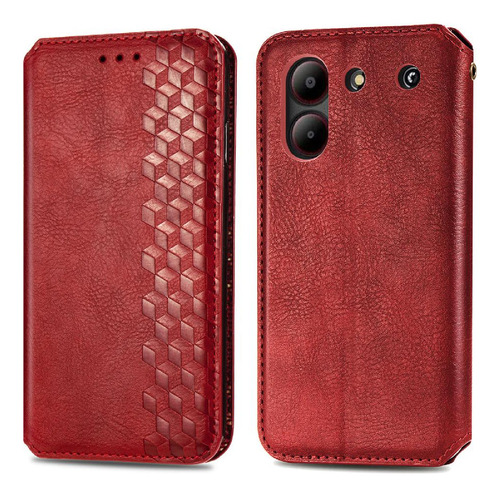 Funda For Zte A54 Funda De Cuero Con Diseño De Moda