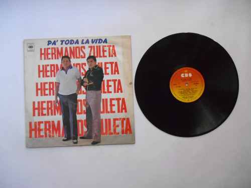 Lp Vinilo Hermanos Zuleta  Pa' Toda La Vida Colombia 1980