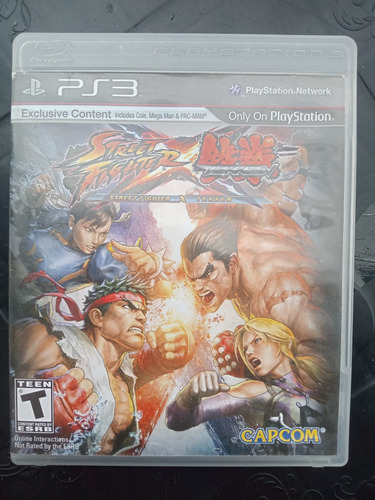 Street Fighter X Tekken Ps3 Juego Físico Original 