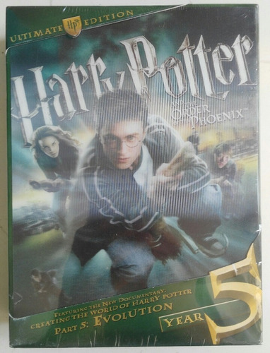 Harry Potter Año 5 Y La Orden Del Fénix Edición Limitada Dvd