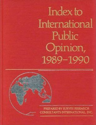 Libro Index To International Public Opinion, 1989-1990 - ...