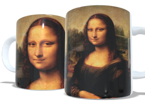 Pocillo Mug Taza Mona Lisa Gioconda Da Vinci Arte Pintura