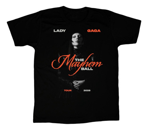 Remeras Estampadas Lady Gaga The Mayhem Ball Tour 2025