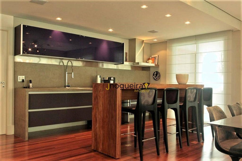 Imagem 4 de 30 de Apto Com 4 Dormitórios -suítes, Decorado E Mobiliado, À Venda, 385 M² Por R$ 7.000.000 - Campo Belo - São Paulo/sp - Ap14022
